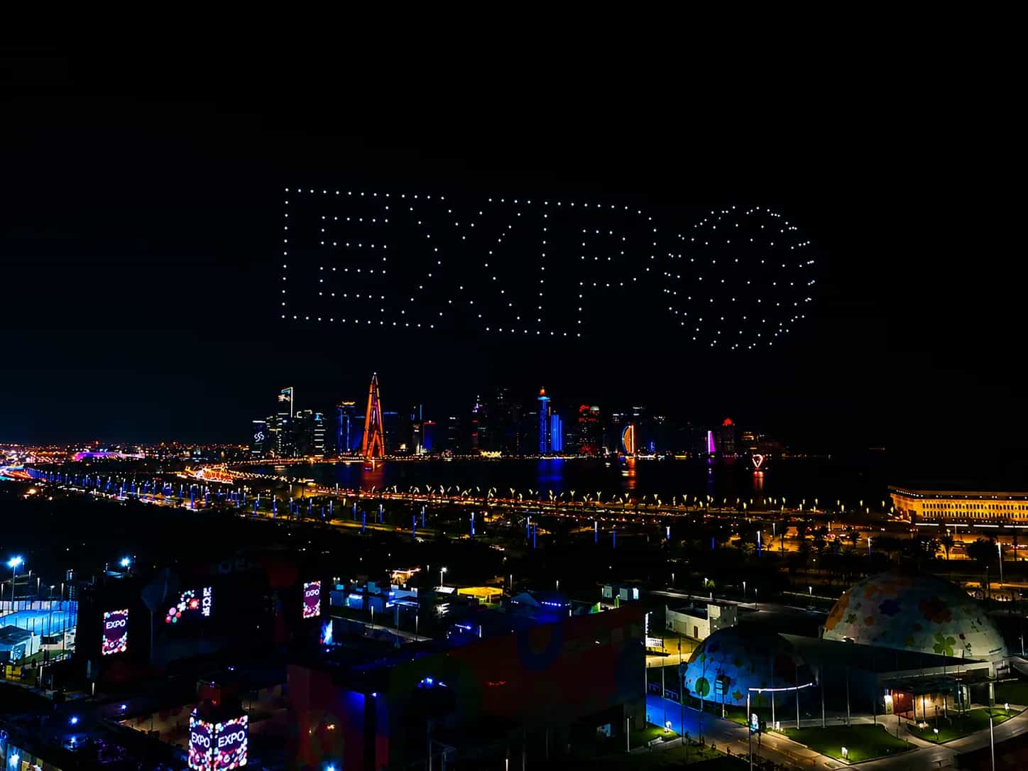 EXPO Asian Cup Drone Shows at Expo by Active Events, photograph 1 of 2
