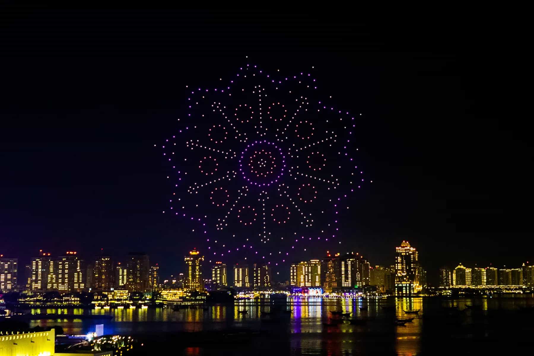 MWC Drone Show by Active Events, photograph 1 of 5