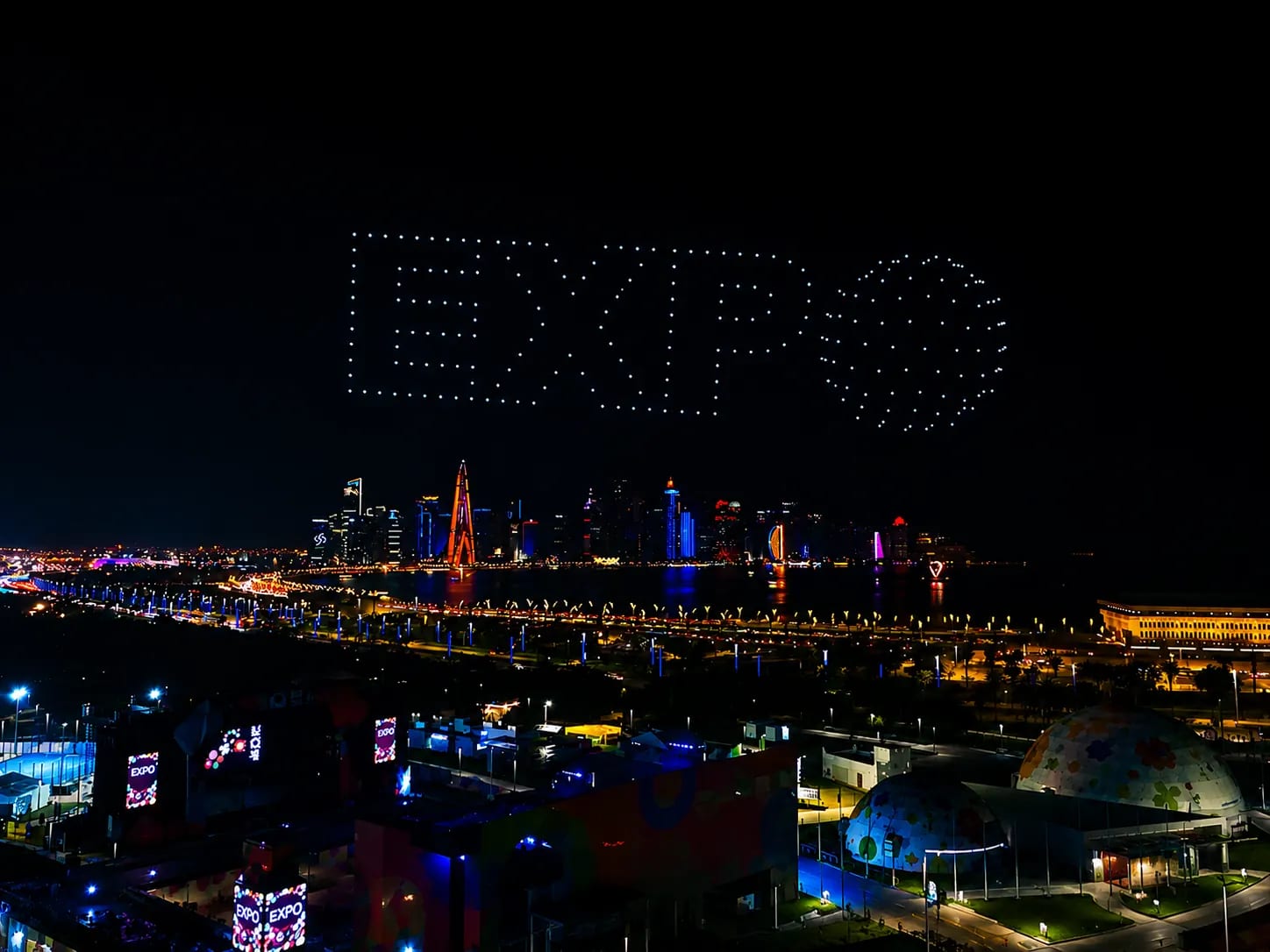 EXPO Asian Cup Drone Shows at Expo by Active Events, photograph 1 of 2